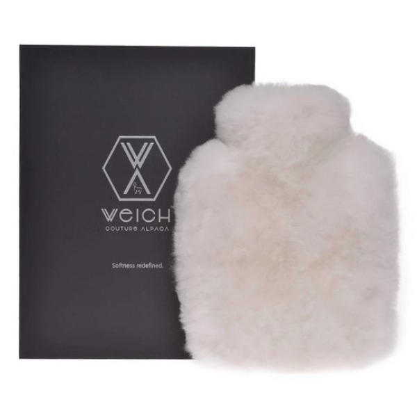 Weich CALMO Wärmeflasche weiss Junior